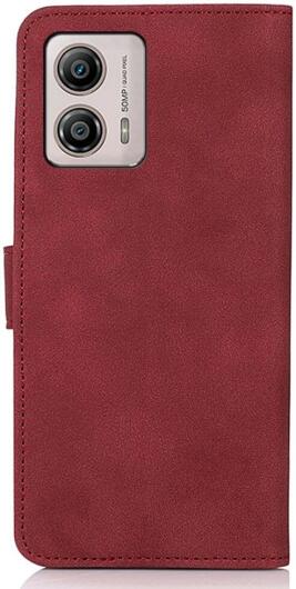 KHAZNEH Motorola Moto G53 / G13 / G23 Hoesje Retro Wallet Rood afbeelding 8