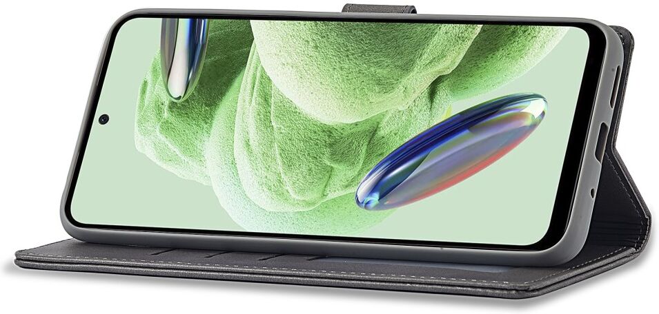 LC.IMEEKE Xiaomi Redmi Note 12 Pro/Poco X5 Pro Hoesje Book Case Grijs afbeelding 6