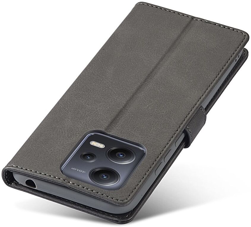 LC.IMEEKE Xiaomi Redmi Note 12 Pro/Poco X5 Pro Hoesje Book Case Grijs afbeelding 8