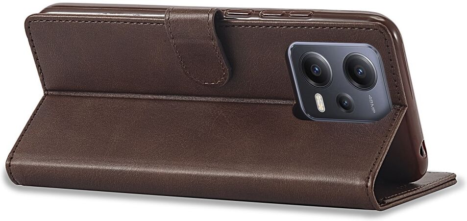 LC.IMEEKE Xiaomi Redmi Note 12 Pro/Poco X5 Pro Hoesje Book Case Bruin afbeelding 7