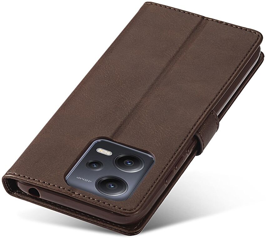 LC.IMEEKE Xiaomi Redmi Note 12 Pro/Poco X5 Pro Hoesje Book Case Bruin afbeelding 8