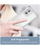 Motorola Moto G73 Hoesje Acryl Back Cover Transparant