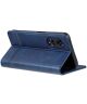 AZNS Oppo A58 5G / A78 5G Hoesje Wallet Book Case Kunstleer Blauw