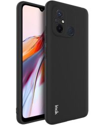 IMAK UC-3 Xiaomi Redmi 12C Hoesje Dun TPU Back Cover Zwart