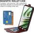 OnePlus Nord CE 3 Lite Hoesje Verticale Flip Wallet Kunstleer Bruin afbeelding 4