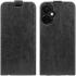 OnePlus Nord CE 3 Lite Hoesje Verticale Flip Wallet Kunstleer Zwart afbeelding 3