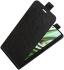 OnePlus Nord CE 3 Lite Hoesje Verticale Flip Wallet Kunstleer Zwart afbeelding 4