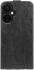 OnePlus Nord CE 3 Lite Hoesje Verticale Flip Wallet Kunstleer Zwart afbeelding 9