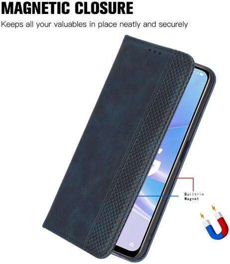 Motorola Moto G13 / G23 Vintage Portemonnee Hoesje Zwart afbeelding 5