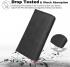 Motorola Moto G13 / G23 Vintage Portemonnee Hoesje Zwart afbeelding 4