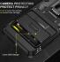 Google Pixel 7a Hoesje met Camera Slider en Kickstand Ring Zwart afbeelding 5
