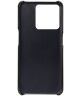 OnePlus 10T Hoesje met Kaarthouder Back Cover Zwart