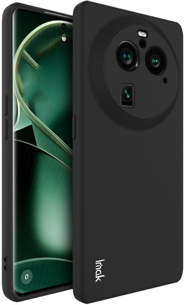IMAK UC-4 Oppo Find X6 Pro Hoesje Flexibel TPU Back Cover Zwart afbeelding 1