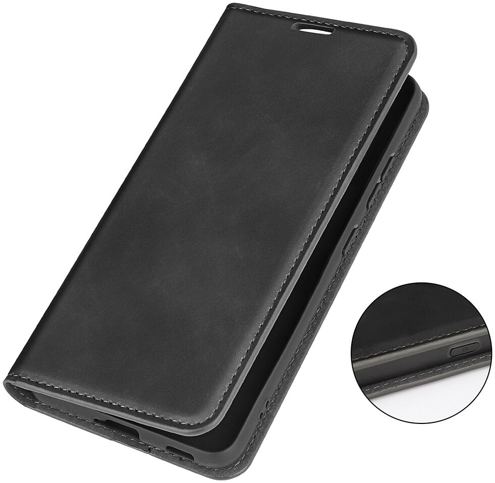 Samsung Galaxy A24 Hoesje Wallet Book Case Kunstleer Zwart afbeelding 6