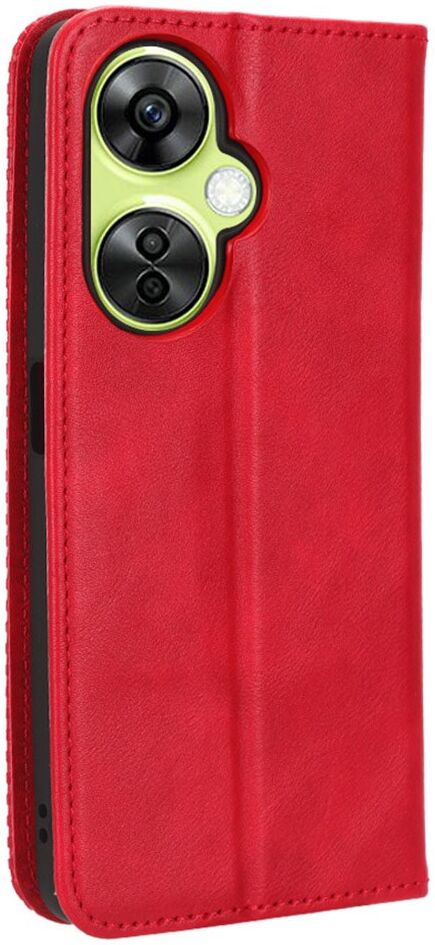 OnePlus Nord CE 3 Lite Vintage Portemonnee Hoesje Rood afbeelding 7