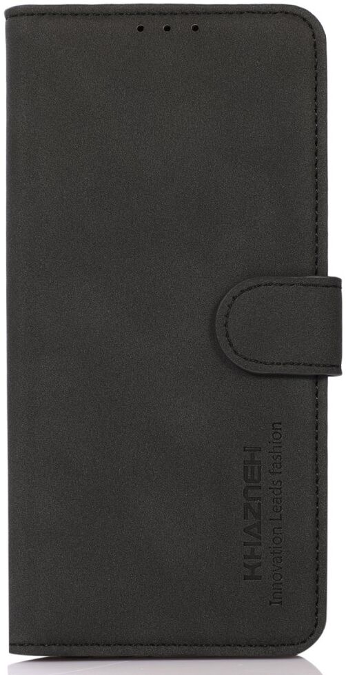 KHAZNEH Motorola Thinkphone Hoesje Retro Wallet Book Case Zwart afbeelding 7