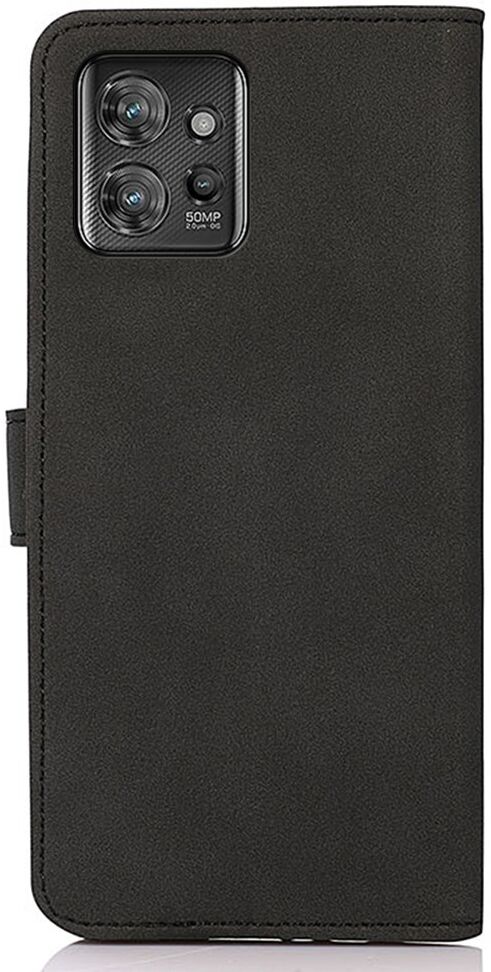 KHAZNEH Motorola Thinkphone Hoesje Retro Wallet Book Case Zwart afbeelding 8