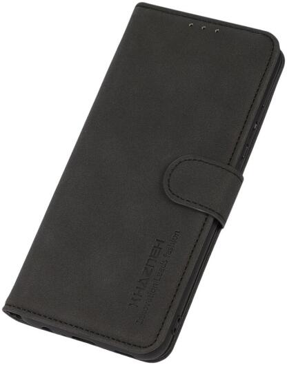 KHAZNEH Motorola Thinkphone Hoesje Retro Wallet Book Case Zwart afbeelding 5