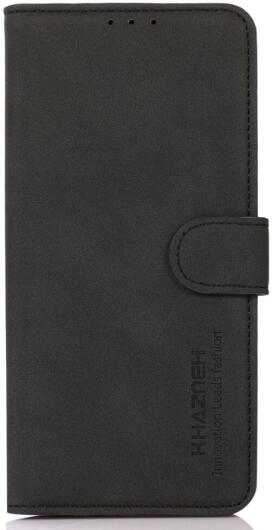 KHAZNEH Motorola Thinkphone Hoesje Retro Wallet Book Case Zwart afbeelding 7