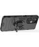 OnePlus Nord CE 3 Lite Hoesje met Magnetische Kickstand Ring Zwart