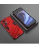 OnePlus Nord CE 3 Lite Hoesje Shockproof Kickstand Back Cover Rood