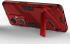 OnePlus Nord CE 3 Lite Hoesje Shockproof Kickstand Back Cover Rood afbeelding 2