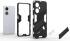 OnePlus Nord CE 3 Lite Hoesje Shockproof Kickstand Back Cover Rood afbeelding 4