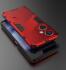 OnePlus Nord CE 3 Lite Hoesje Shockproof Kickstand Back Cover Rood afbeelding 7