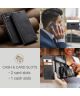 CaseMe 013 Samsung Galaxy A24 Hoesje Book Case met Pasjeshouder Zwart