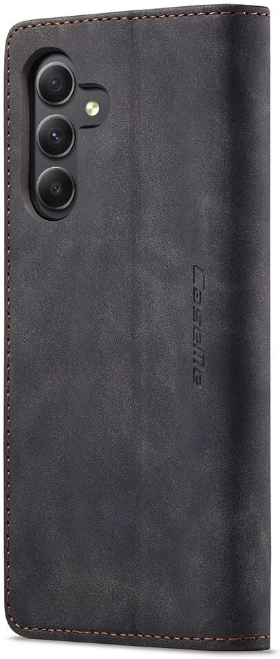 CaseMe 013 Samsung Galaxy A24 Hoesje Book Case met Pasjeshouder Zwart afbeelding 9