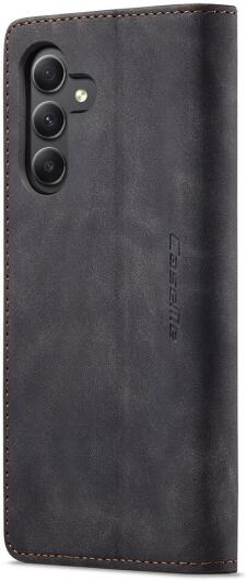 CaseMe 013 Samsung Galaxy A24 Hoesje Book Case met Pasjeshouder Zwart afbeelding 9