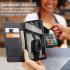 CaseMe 013 Samsung Galaxy A24 Hoesje Book Case met Pasjeshouder Zwart afbeelding 4