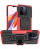 Xiaomi Redmi 12C Hoes Robuust Hybride Back Cover Rood