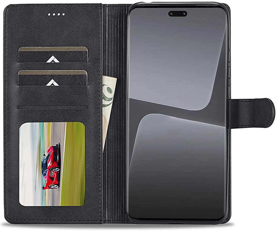 LC.IMEEKE Xiaomi 13 Lite Hoesje Portemonnee Book Case Zwart afbeelding 5