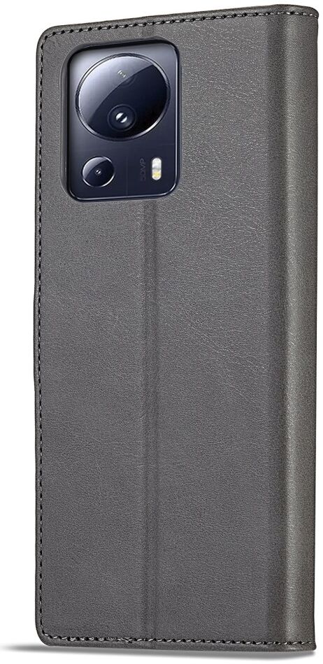 LC.IMEEKE Xiaomi 13 Lite Hoesje Portemonnee Book Case Grijs afbeelding 3