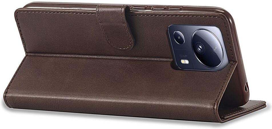 LC.IMEEKE Xiaomi 13 Lite Hoesje Portemonnee Book Case Bruin afbeelding 6
