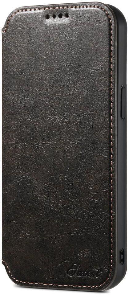 Apple iPhone 13 Pro Hoesje MagSafe Portemonnee Book Case Zwart afbeelding 8