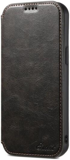 Apple iPhone 13 Pro Hoesje MagSafe Portemonnee Book Case Zwart afbeelding 8