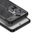 OnePlus Nord CE 3 Lite Hoesje TPU Back Cover met Leren Textuur Blauw afbeelding 4
