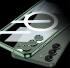 Samsung Galaxy S23 Hoesje MagSafe Back Cover TPU Transparant/Zilver afbeelding 3