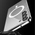 Samsung Galaxy S23 Hoesje MagSafe Back Cover TPU Transparant/Zilver afbeelding 5