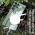 Samsung Galaxy S23 Ultra Hoesje MagSafe Back Cover Transparant/Groen afbeelding 2