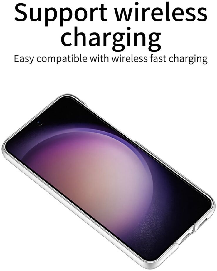Samsung Galaxy S23 Hoesje met Standaard Kickstand Back Cover Zilver afbeelding 7