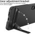Samsung Galaxy S23 Hoesje met Standaard Kickstand Back Cover Zilver afbeelding 2