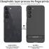 Samsung Galaxy S23 Hoesje met Standaard Kickstand Back Cover Zilver afbeelding 4