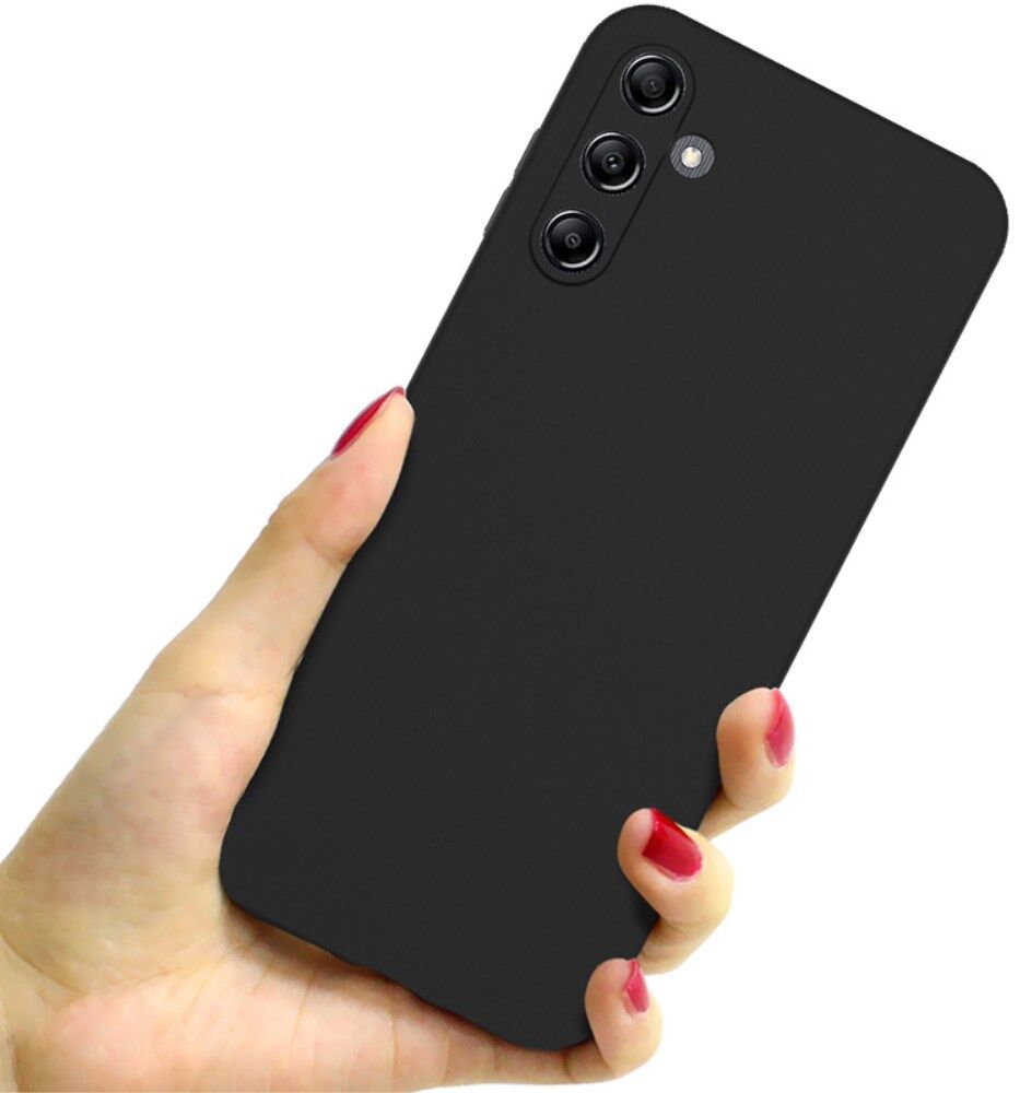 IMAK UC-3 Samsung Galaxy A14 Hoesje Dun TPU Back Cover Zwart afbeelding 2