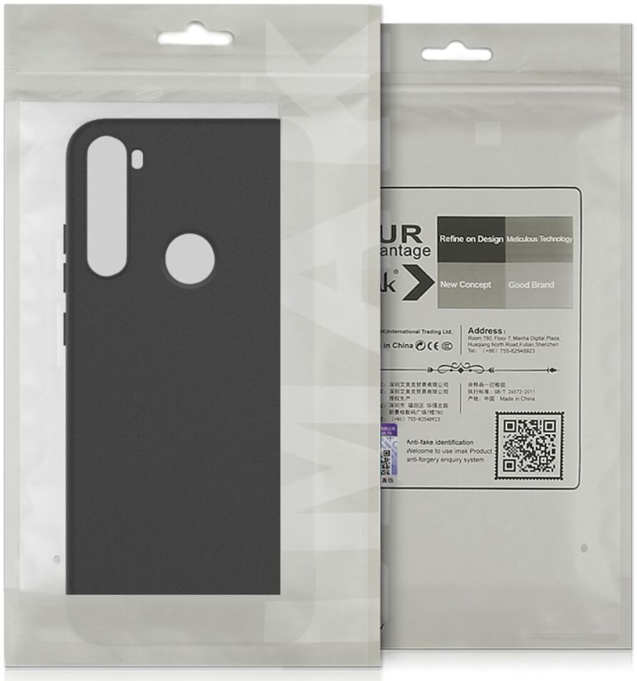 IMAK UC-3 Samsung Galaxy A14 Hoesje Dun TPU Back Cover Zwart afbeelding 6