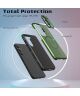 Samsung Galaxy S23 MagSafe Hoesje Camera Protector Kickstand Groen