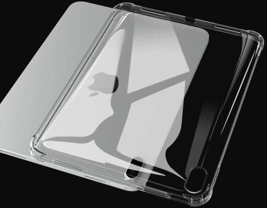 Apple iPad 11 (2025) / 10.9 (2022) Hoes Dun TPU Back Cover Transparant afbeelding 3