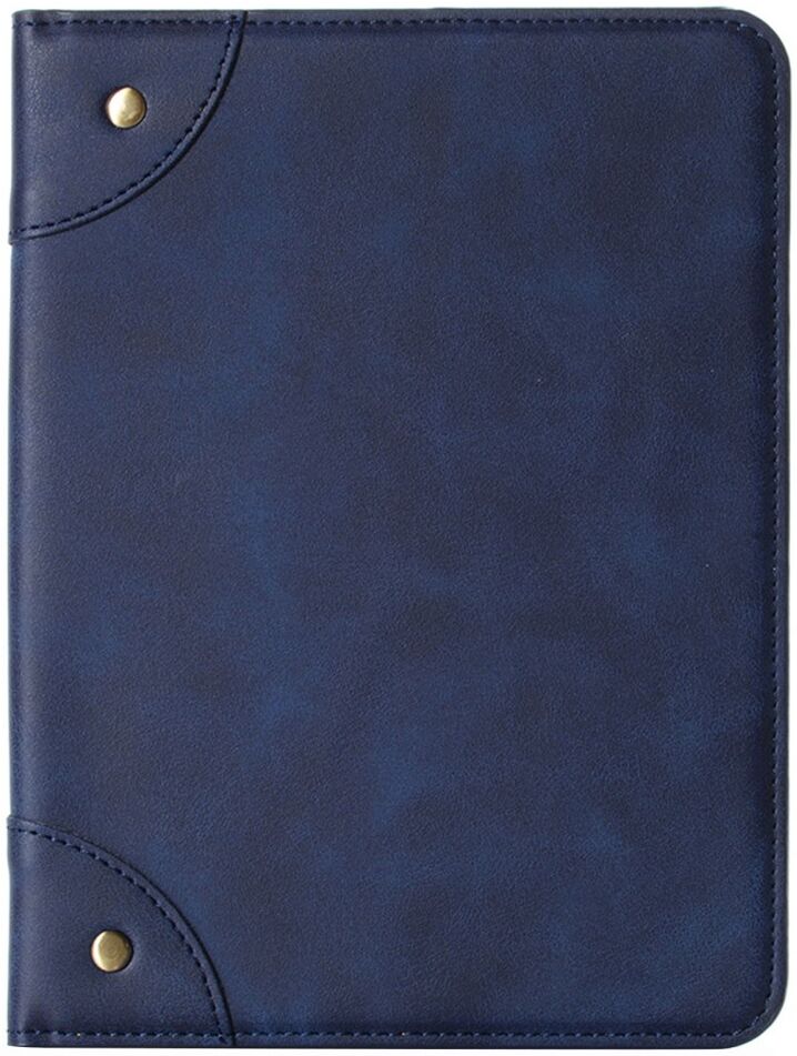 Apple iPad 11 (2025)/10.9 (2022) Hoes Pasjeshouder Book Case met Standaard Blauw afbeelding 7